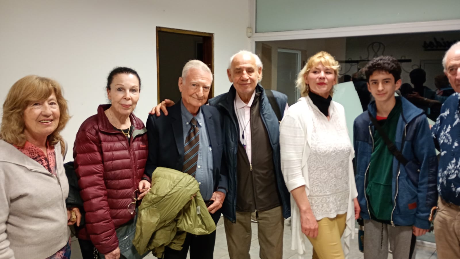 Mario compartiendo un encuentro con amigos